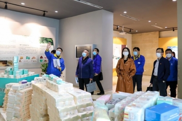 嘉興市科協(xié)調(diào)研員陳忠祥等一行調(diào)研院士專(zhuān)家工作站